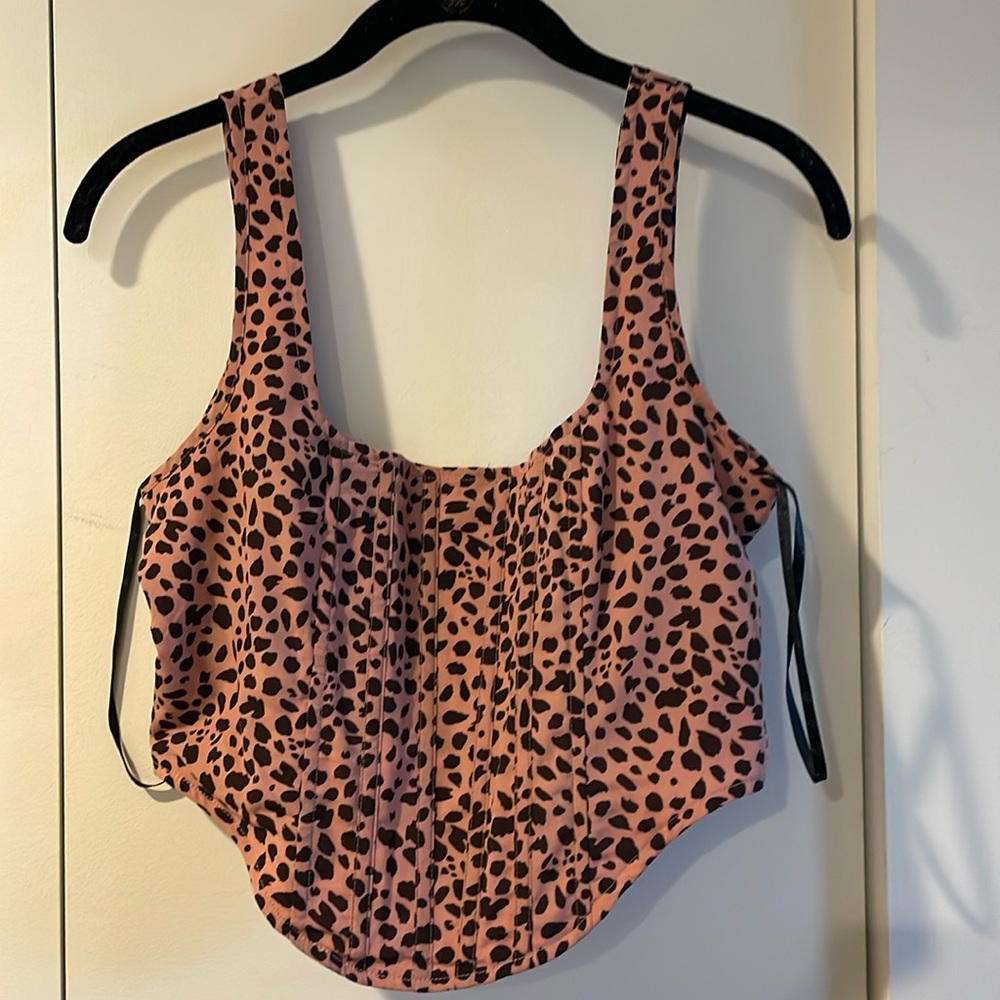 Cheetah corset